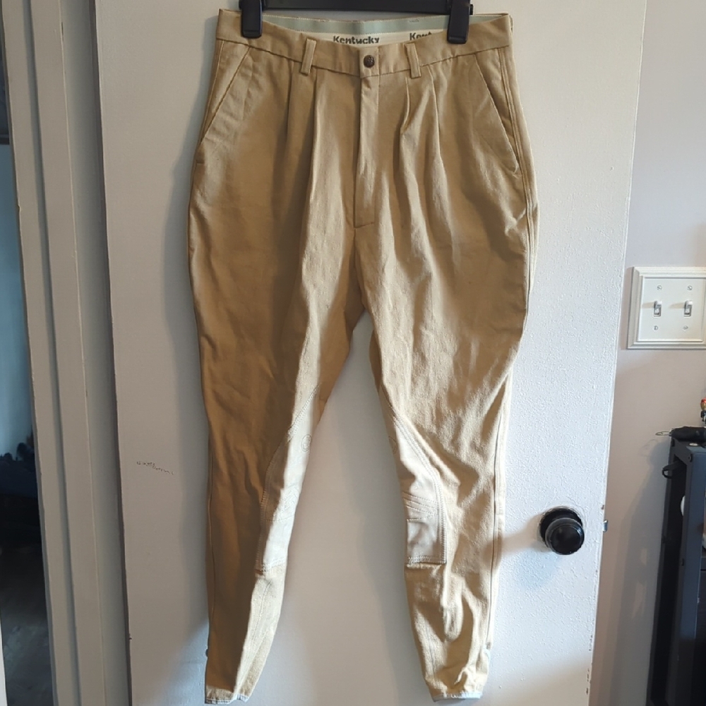 Men's Tan Chino Pants